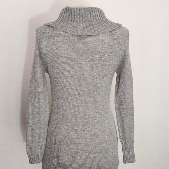 RUE 21 Dress Cable Detail Knit Sweater Gray M - Picture 11 of 15